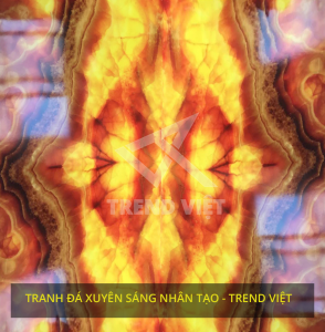 Tranh đá xuyên sáng nhân tạo Trend Việt